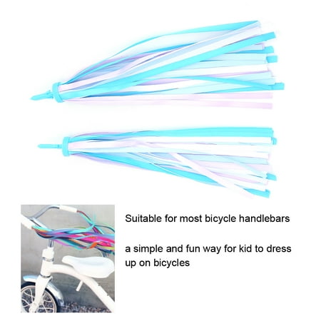 4PC Tassel Ribbons Convenient Bike Handlebar Streamers